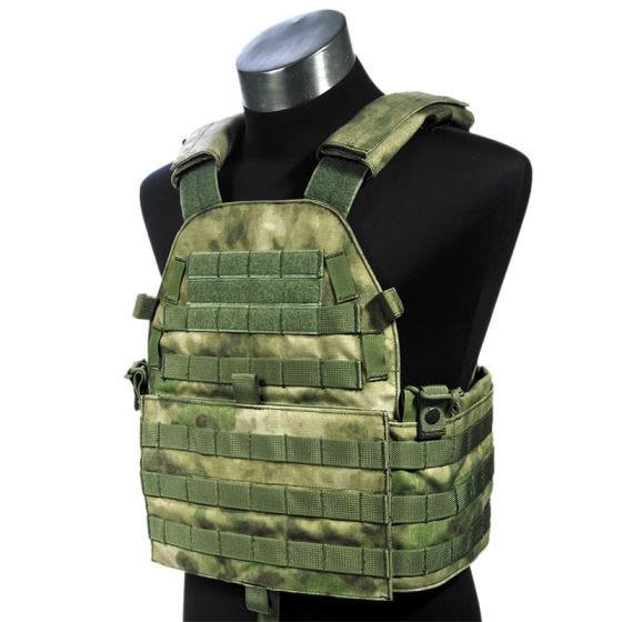 Flyye New MOLLE LT6094 Taktisk Vest - A-TACS FG