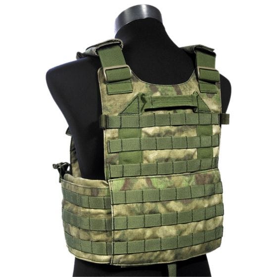 Flyye New MOLLE LT6094 Taktisk Vest - A-TACS FG