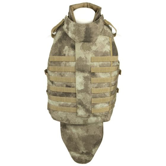 Flyye Udendørs Taktisk Vest - A-TACS AU