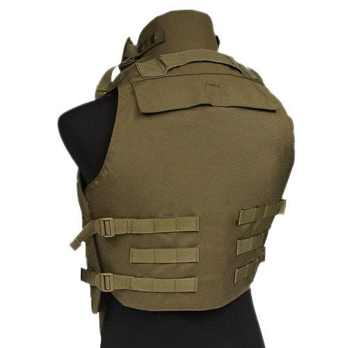 Flyye Udendørs Taktisk Vest - Coyote Brown