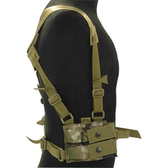 Flyye Shoulder Holster System Panel MOLLE MultiCam