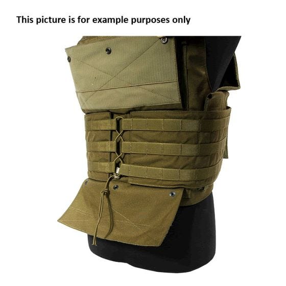 Flyye Spartan Taktisk Vest - Sort