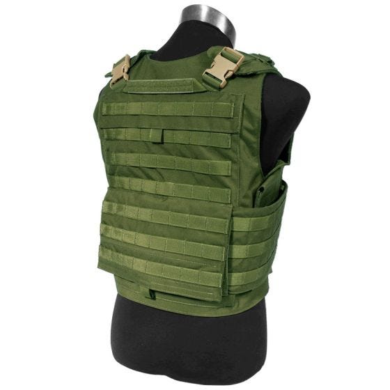 Flyye Spartan Taktisk Vest - Olive Drab