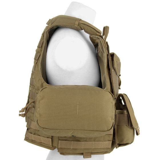 Flyye Force Recon ver. Mar Vest med Hylstersæt - Khaki