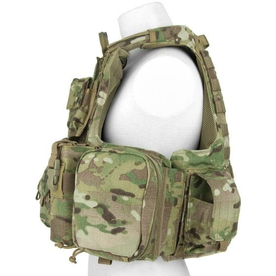 Flyye Force Recon ver. Mar Vest med Hylstersæt - MultiCam