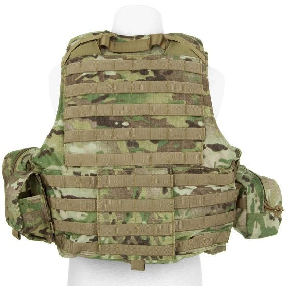 Flyye Force Recon ver. Mar Vest med Hylstersæt - MultiCam