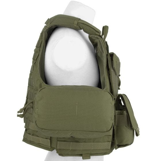 Flyye Force Recon ver. Mar Vest med Hylstersæt - Ranger Green