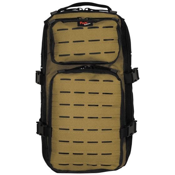 Fox Outdoor Assault-Travel Rygsæk - Sort/Coyote
