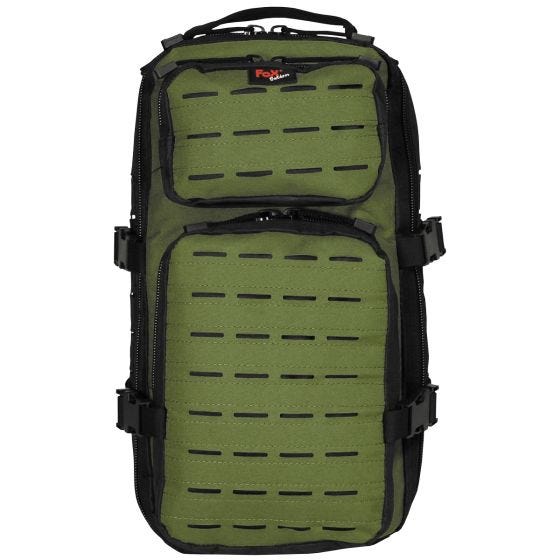 Fox Outdoor Assault-Travel Rygsæk - Sort/OD Green