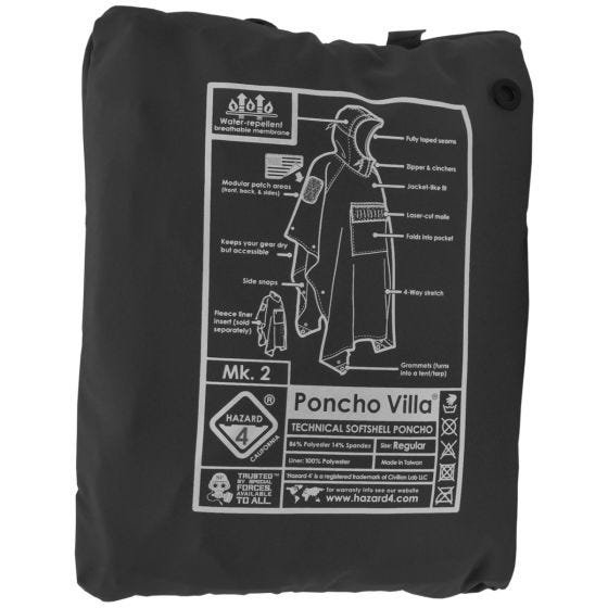 Hazard 4 Villa Technical Soft-shell Poncho Sort