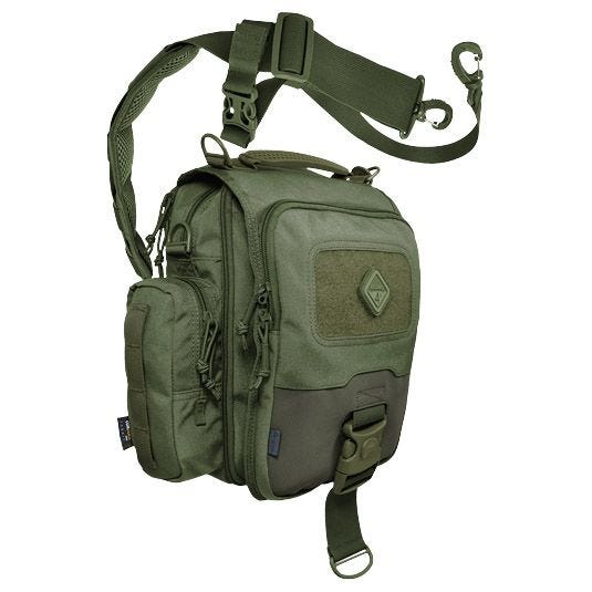 Hazard 4 Kato Skuldertaske Tablet Netbook Mini-budbringer - Olive Drab