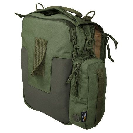 Hazard 4 Kato Skuldertaske Tablet Netbook Mini-budbringer - Olive Drab