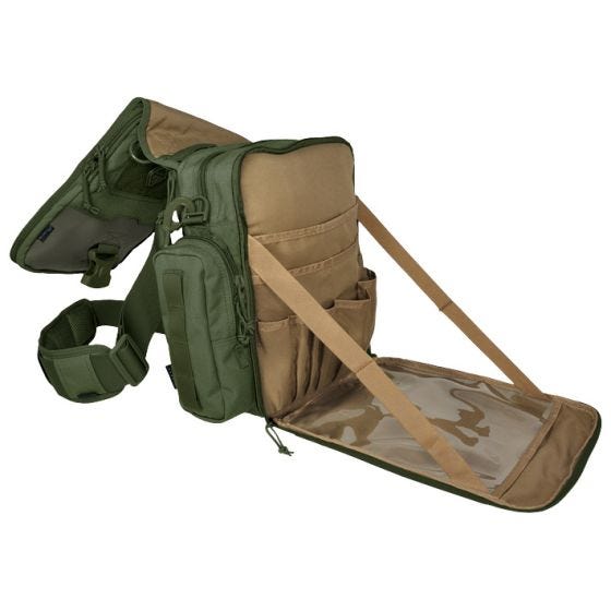 Hazard 4 Kato Skuldertaske Tablet Netbook Mini-budbringer - Olive Drab