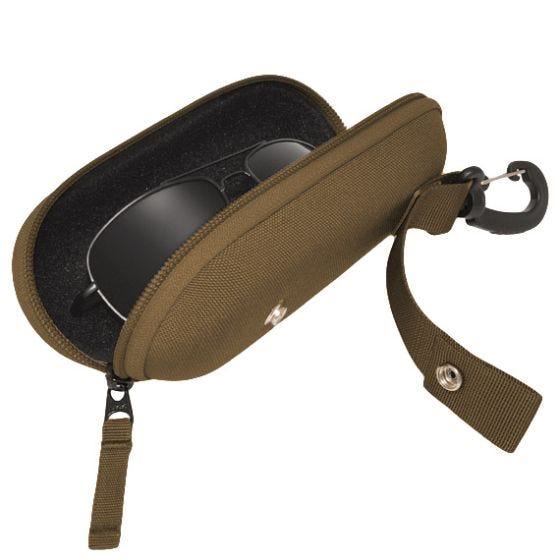 Hazard 4 Mil-Pod Hårdt Etui til Briller - Coyote