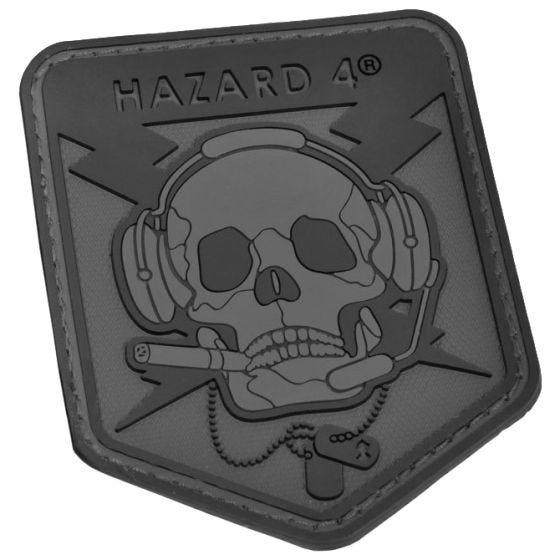 Hazard 4 3D Operator Skull Moralemærke - Sort
