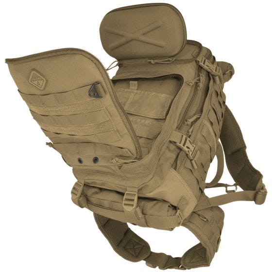Hazard 4 Overwatch Roll-Out Carry Riffeldagspakke - Coyote