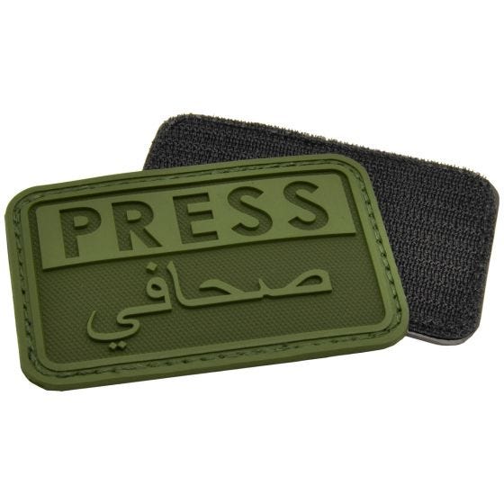 Hazard 4 3D Press / Arabic Reporters Moralemærke - OD Green