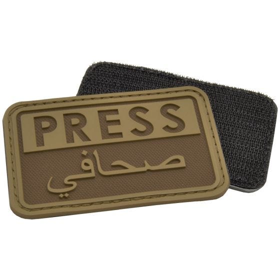 Hazard 4 3D Press / Arabic Reporters Moralemærke - Coyote