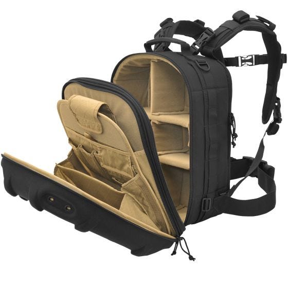 Hazard 4 Grill Hard MOLLE Fotorygsæk - Sort
