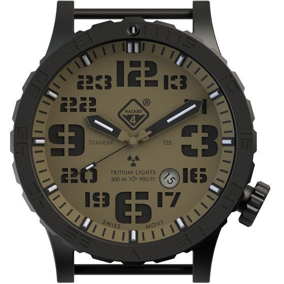 Hazard 4 Heavy Water Diver Titanium Tritium-ur - Arid Green/Yellow