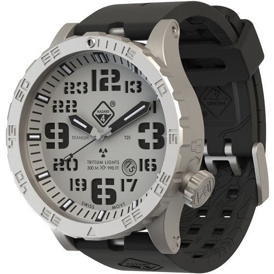 Hazard 4 Heavy Water Diver Titanium Tritium-ur - Snowfield Green/Yellow
