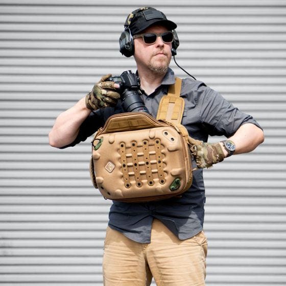 Hazard 4 Hibachi Hard MOLLE Stroptaske - Coyote