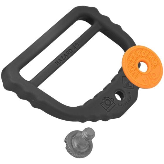 Hazard 4 D-ring til Foto 2" - Sort
