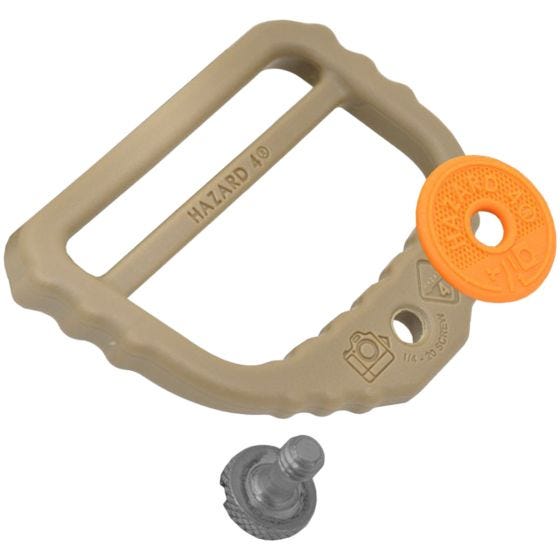 Hazard 4 D-ring til Foto 2" - Coyote