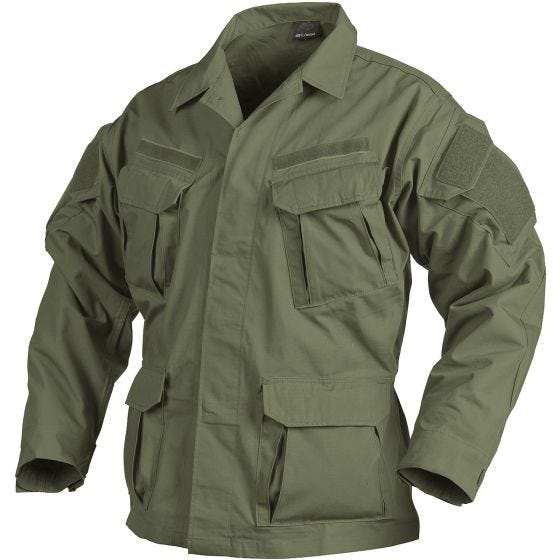 Helikon SFU NEXT Skjorte Polybomuld med Ripstop - Olive Green