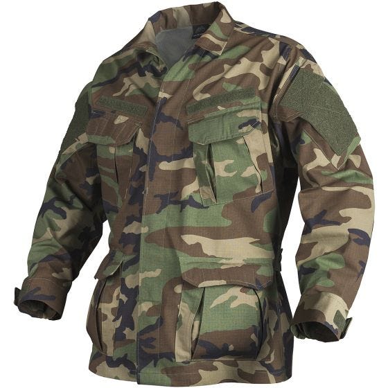Helikon SFU NEXT Skjorte Polybomuld med Ripstop - US Woodland