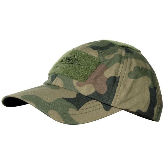 Helikon Baseball-kasket Taktisk Polish Woodland
