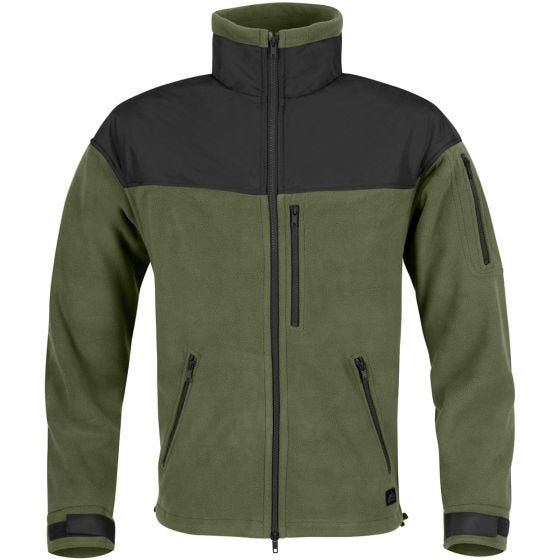 Helikon Classic Army Fleece - Olive Green/Sort