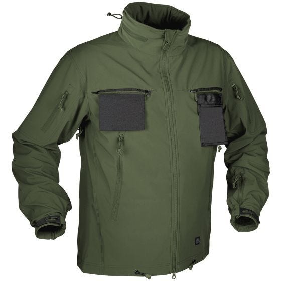 Helikon Cougar Soft-shell Vindblokeringsjakke - Olive Green