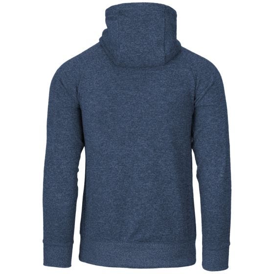 Helikon Covert Tactical Hættetrøje med Fuld Lynlås - Melange Blue