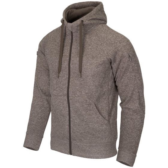 Helikon Covert Tactical Hættetrøje med Fuld Lynlås Melange Light Tan
