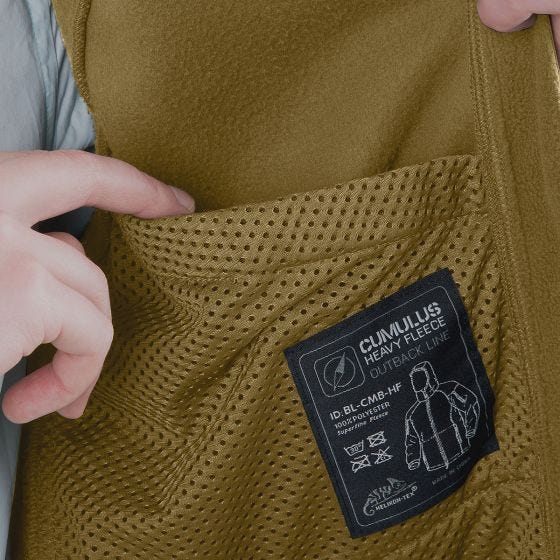 Helikon Cumulus Tung Fleece-jakke - Coyote