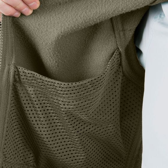 Helikon Cumulus Tung Fleece-jakke - Taiga Green