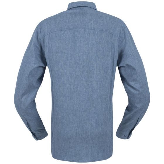 Helikon Defender Mk2 Gentleman Langærmet Skjorte - Melange Blue