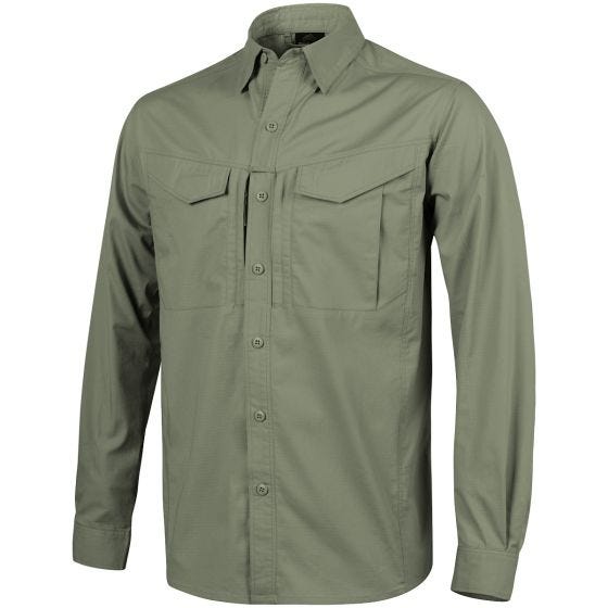 Helikon Defender Mk2 Langærmet Skjorte - Olive Green