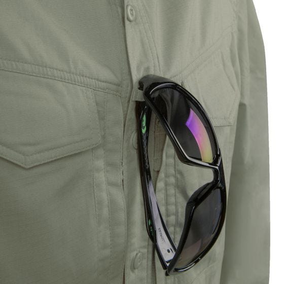 Helikon Defender Mk2 Langærmet Skjorte - Olive Green