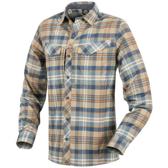Helikon Defender Mk2 Pilgrim Langærmet Skjorte - Ginger Plaid