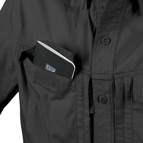 Helikon Defender Mk2 Langærmet Skjorte - Sort