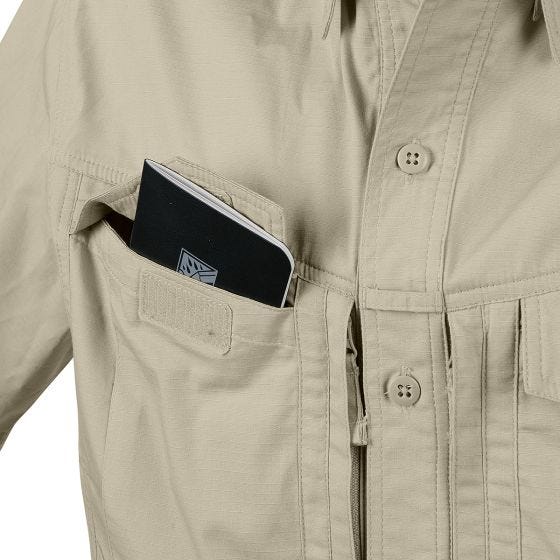 Helikon Defender Mk2 Kortærmet Skjorte - Khaki