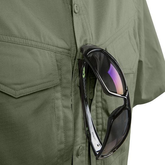 Helikon Defender Mk2 Kortærmet Skjorte - Olive Green
