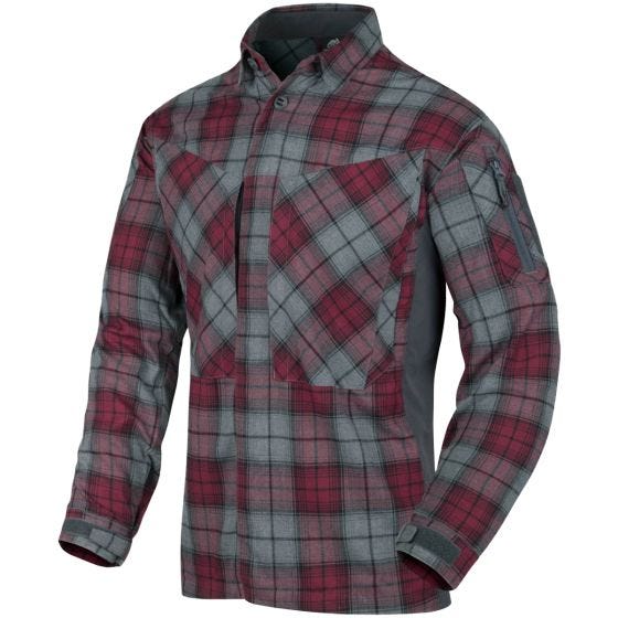 Helikon MBDU Flannelskjorte - Ruby Plaid