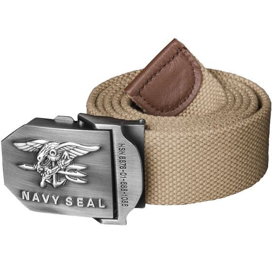 Helikon Navy Seal Bælte Bomuld - Khaki