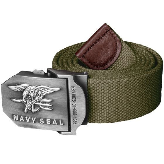 Helikon Navy Seal Bælte Bomuld - Olivenfarvet