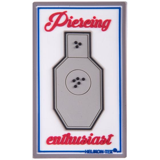 Helikon Piercing Enthusiast Mærke - Hvid