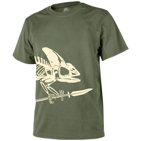 Helikon Full Body Skeleton T-shirt - Olive Green