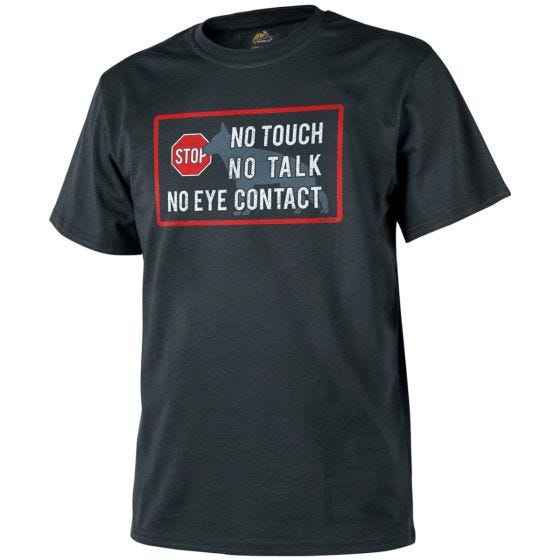 Helikon K9 - No Touch T-shirt - Sort